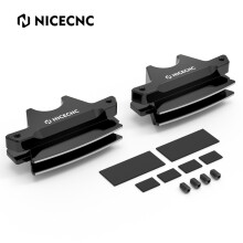 (schwarz) NICECNC Zündkerzen-Zierabdeckung für Harley Road King, Street Glide, Road Glide, Electra Glide