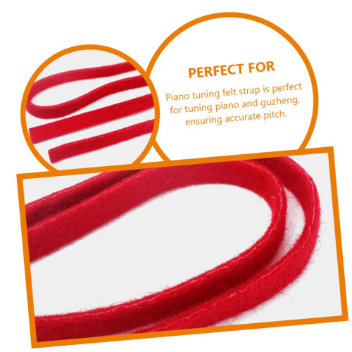 2pcs Piano Mute Felt Strips for Precise String Muting and Tuning Replacement 2
