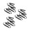 9Stk Hochstuhl Ersatzgurte Baby Strap Polyester 4