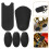 25Pièces Accessoires Silicone Pour Pouce Saxophone Noir 10