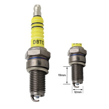 (D8TC)F7TC Zündkerze L7T DLS Zündkerze für Generator Rasenmäher Traktor Motorhacke Wasserpumpe Go-Kart
