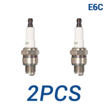 (2 Stück mit Box) Zündkerzenbrenner E6C Ersatzkerzen für B6HS für Denso W20FS-U für SUZUKI 09482-00095