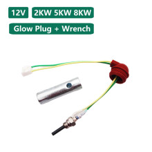 (12V-Baugruppe) 12V/24V 2KW 5KW 8KW Chinesische Standheizungs-Glühkerze mit Keramikstift + Schraubenschlüssel