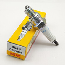 (CR7HSA 1 Stück) 1 Stück Original NGK Zündkerze CR7HSA #4549 für CBT125 Haomai GY6 Ghost Fire Fuxi Qiaoge