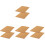400Sheets Thickened Brown Baking Paper for Convenient Kitchen Baking 2
