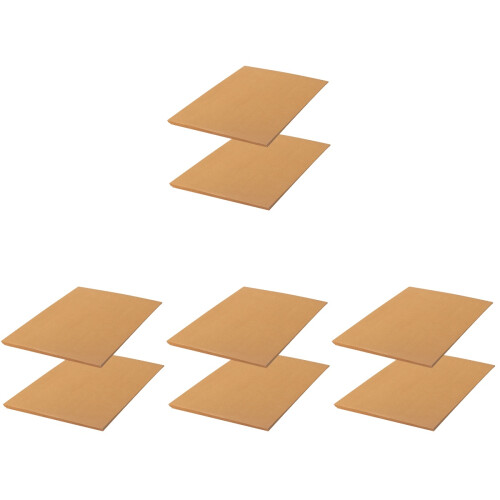400Sheets Thickened Brown Baking Paper for Convenient Kitchen Baking 1