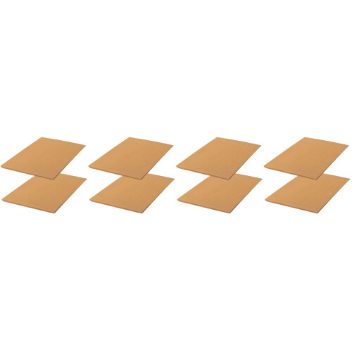 400Sheets Thickened Brown Baking Paper for Convenient Kitchen Baking 2