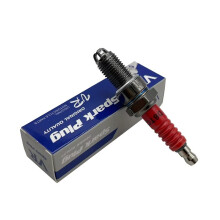 (1 Stück) 1 2 Stück Drei-Elektroden Super D8TC Motorzündkerze 125cc für DR8EA D8EA DR8EIX DPR8EA-9 DPR8EIX-9