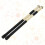 2Stk Bambus Holz Drum Brush Schwarz, Leicht Und Langlebig 7