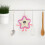 2Pcs Cute Multi Color Hanging Loop Hand Towels Soft Absorbent for Home 11