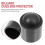 Pool Cue Protector Caps, 20 Replacement Tips with Durable Rubber Material, Secure Fit for Snooker Accessories 3