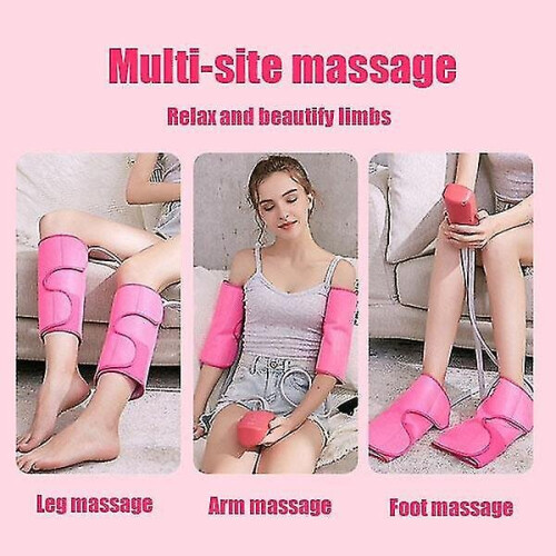 9-Level Intensity Adjustable Leg Calf Massager with Handheld Controller, TPU Air Compression for Muscle Relaxation 2