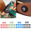 10pcs Black and Red Silicone Guitar Strap Locks Set, Secure Rubber Strap Blocks Protector 2