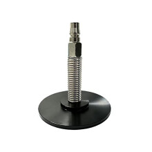 Maschinenadapter-Saugnapf mit U-förmiger Verriegelung, 10 cm Metallsockel für Kfz-Befestigungen