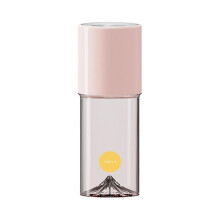 Mini sapcentrifuge en blender, draagbaar, 400 ml, USB oplaadbaar, voor het mixen van sap en het kloppen van eieren, roze.