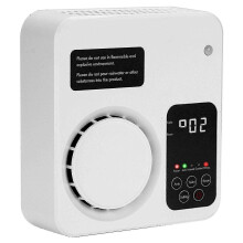 HEPA-luchtreiniger voor het verwijderen van formaldehyde en rook, 3 snelheidsstanden met automatische reset, wit, geschikt voor thuisgebruik.