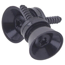 2pcs Metal Guitar Strap Locks and Buttons for Acoustic Electric Bass Secure AntiSlip Design