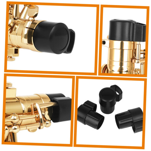 Saxophone End Plug Replacement Parts with End Cap Protector for Instrument End Protection 2