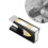 Professional Ebony Violin Bow Frog Replacement with Patterned Inlay and Secure Hair Tension Control 5