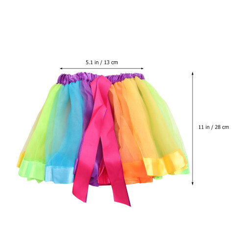 1Jupe Tutu Colorée Pour Ballet Et Tenue De 1