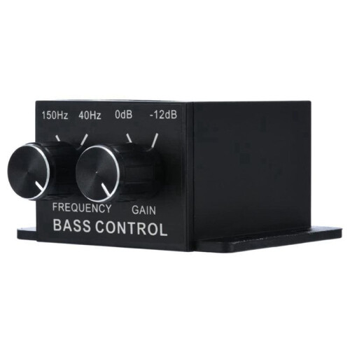 2X Car Audio Regulator Amplifiers Bass Subwoofer Stereo Equalizer Controller 4 RCA 2