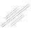 12Pcs Black Iron Chains for Hanging Signs Banners Posters Easy Install 2