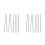 12Pcs Black Iron Chains for Hanging Signs Banners Posters Easy Install 7