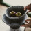 1Pc Creative Ceramic Ramen Bowl Salad Snack Dish Black 4