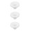 3Pcs Universal ABS Water Dispenser Holder White Replacement Parts 4