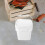 2Pcs White Plastic Paint Storage Bucket with Lid Lightweight Handle 6