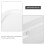 2Pcs White Plastic Paint Storage Bucket with Lid Lightweight Handle 9