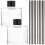 4Sets Clear Glass Essential Oil Diffuser Bottles for Home Office Spa 3