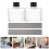 4Sets Clear Glass Essential Oil Diffuser Bottles for Home Office Spa 11
