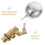 Universal Stainless Steel Water Level Control Float Valve 8