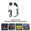 Fish Tank Light Black Round LED Diving Bubble Light for Aquariums 7