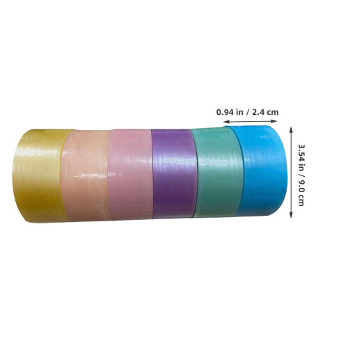 Fun Tape Toy Adhesive Multi Plastic 12 Rolls 1