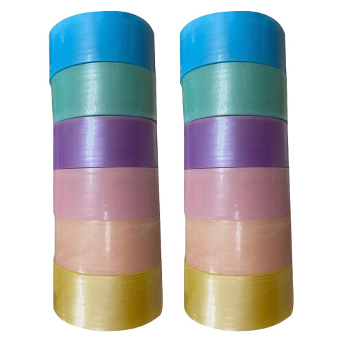 Fun Tape Toy Adhesive Multi Plastic 12 Rolls 2