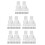 5Ensembles Barrières Bébé Rétractables Blanche Usage 4