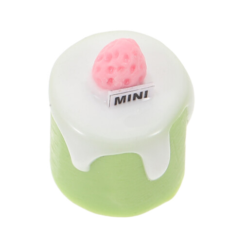 3Pcs Artificial Mini Dessert Model Cake Ornament For Dollhouse Decor 2
