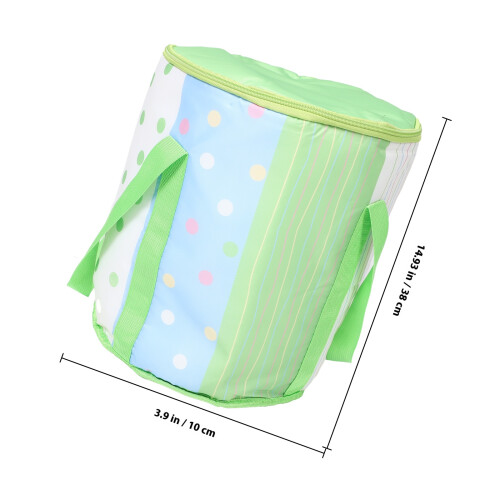 Seau De Bain Pieds Vert Pliable Isolation Thermique Durable 1