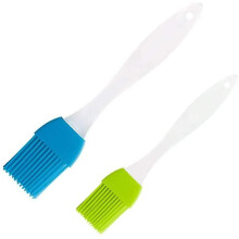 Silicone Cooking Brush Two-Piece Set, Non-Shedding Detachable for Easy Cleaning, Heat Resistant to 230C