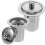 8Pcs Stainless Steel Tea Strainers Fine Mesh Home Silver Tea Infuser 3