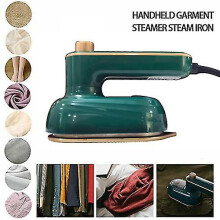 Handdampfbügeleisen mit Titansohle, konstanter Temperatur von 170 C, 50-ml-Wassertank, 180-Drehung für die Pflege von Seide, Wolle und Baumwolle