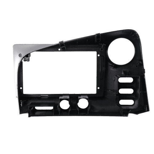 Dashboard Trim Panel for 2003 2004 Car Dashboard - Silver Grey Colour Plastic Radio Bezel Replacement Dashboard Facia