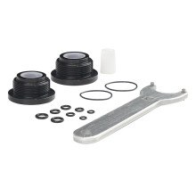 Kit di guarnizioni per cilindro di sterzo idraulico compatibile con Seastar HC5340 5341 5342 5343, set completo di O-ring per premistoppa con attrezzo
