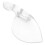 Transparent 4/4 Violin Chin Rest with Ergonomic Jaw Support for Comfortable Performance 4