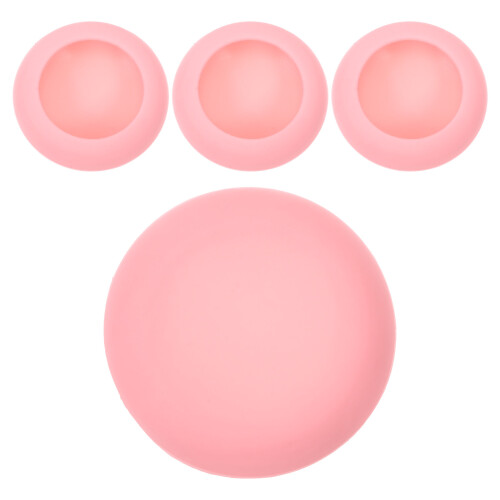 16Pcs Reusable Pink Silicone Tea Pot Lid Handle Protection Covers 2