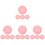 16Pcs Reusable Pink Silicone Tea Pot Lid Handle Protection Covers 4