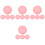 16Pcs Reusable Pink Silicone Tea Pot Lid Handle Protection Covers 5