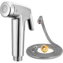 Handheld Bidet Sprayer with Adjustable Water Pressure and 59 Inch Hose, Two Spray Modes for Personal Hygiene and Bathroom Use